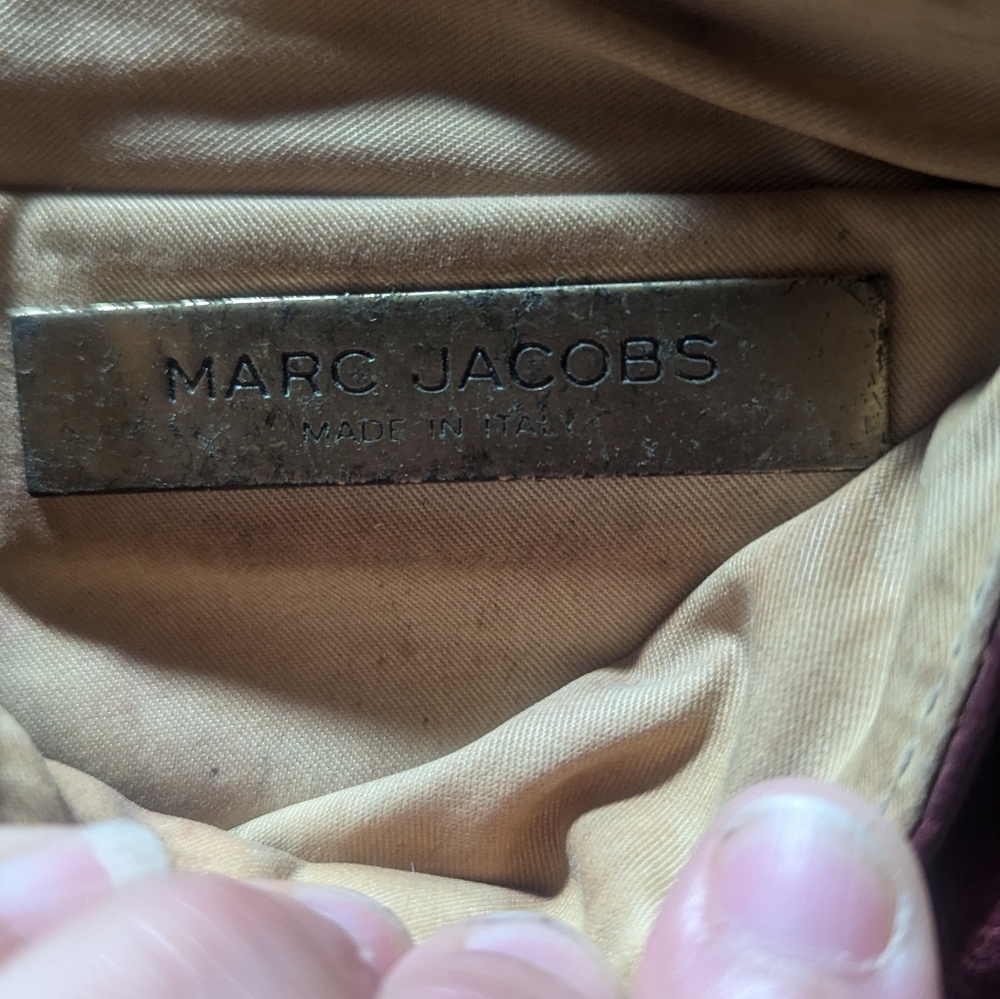 Darling vintage Marc Jacobs burgundy leather bag - Picture 6 of 13